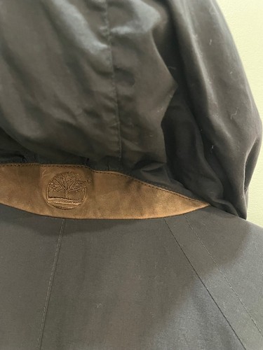 Vintage Timberland Weathergear Womens Parka Fall Jacket Oversized Hooded M - Picture 4 of 11
