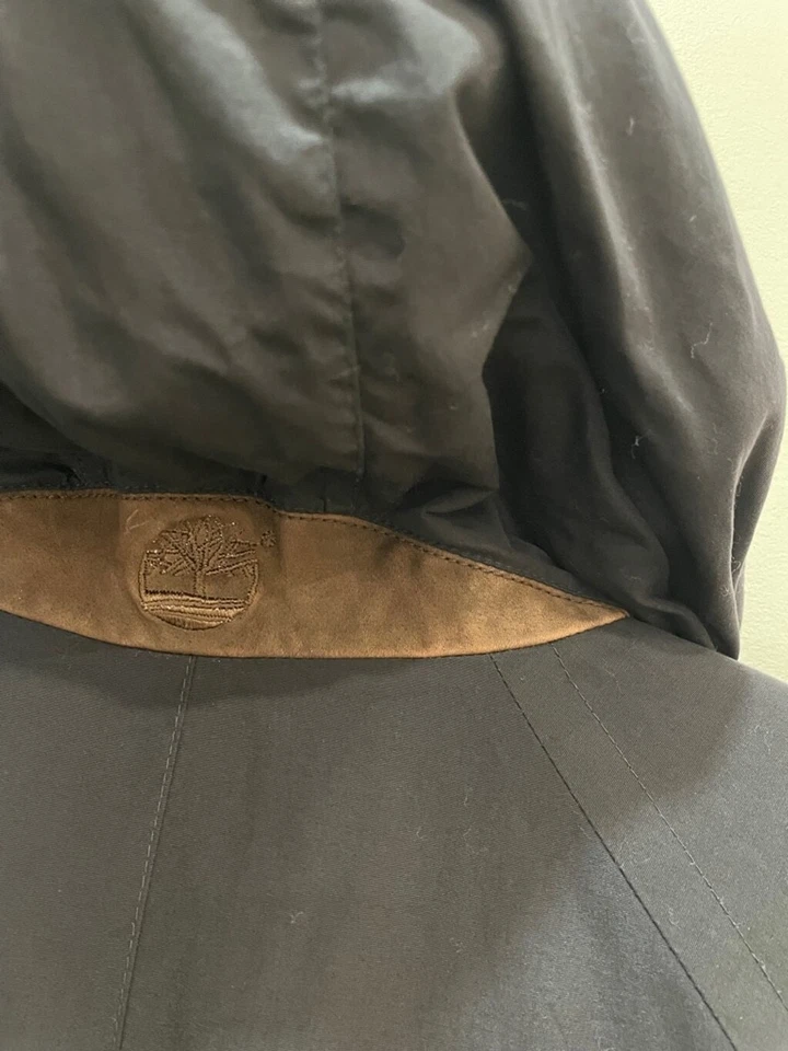 Chaqueta Parka Otoño Vintage Timberland Weathergear Mujer Gran Tamaño Con Capucha M Foto 4 de 4