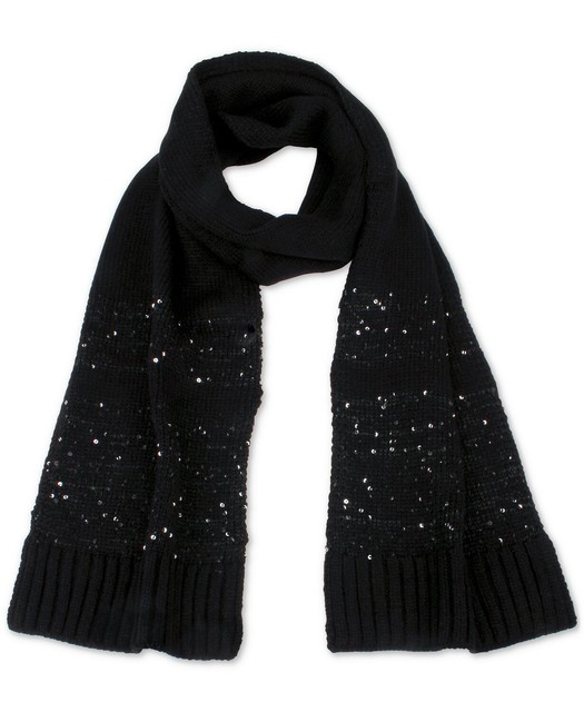 black muffler scarf
