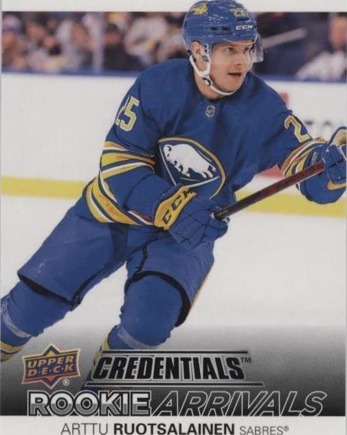 2021-22 Upper Deck Credentials - Arttu Ruotsalainen #RA-41 - 1 of 1