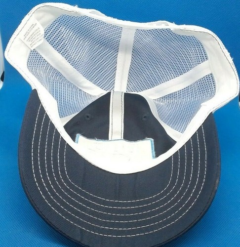 Vintage BUD LIGHT Trucker Cap Snap Back Adjustable Budweiser Hat - Picture 3 of 3
