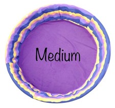 SHIPS FREE USA Medium Fleece Whelping Kiddie Pool Liner for Dogs 25-49 Pounds