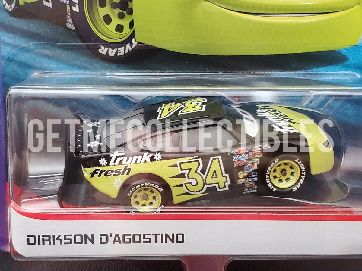 DISNEY PIXAR CARS DIRKSON D'AGOSTINO TRUNK FRESH DINOCO 400 2020