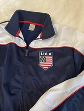 United States USA Officially Licensed Rhinox Track Soccer Jacket