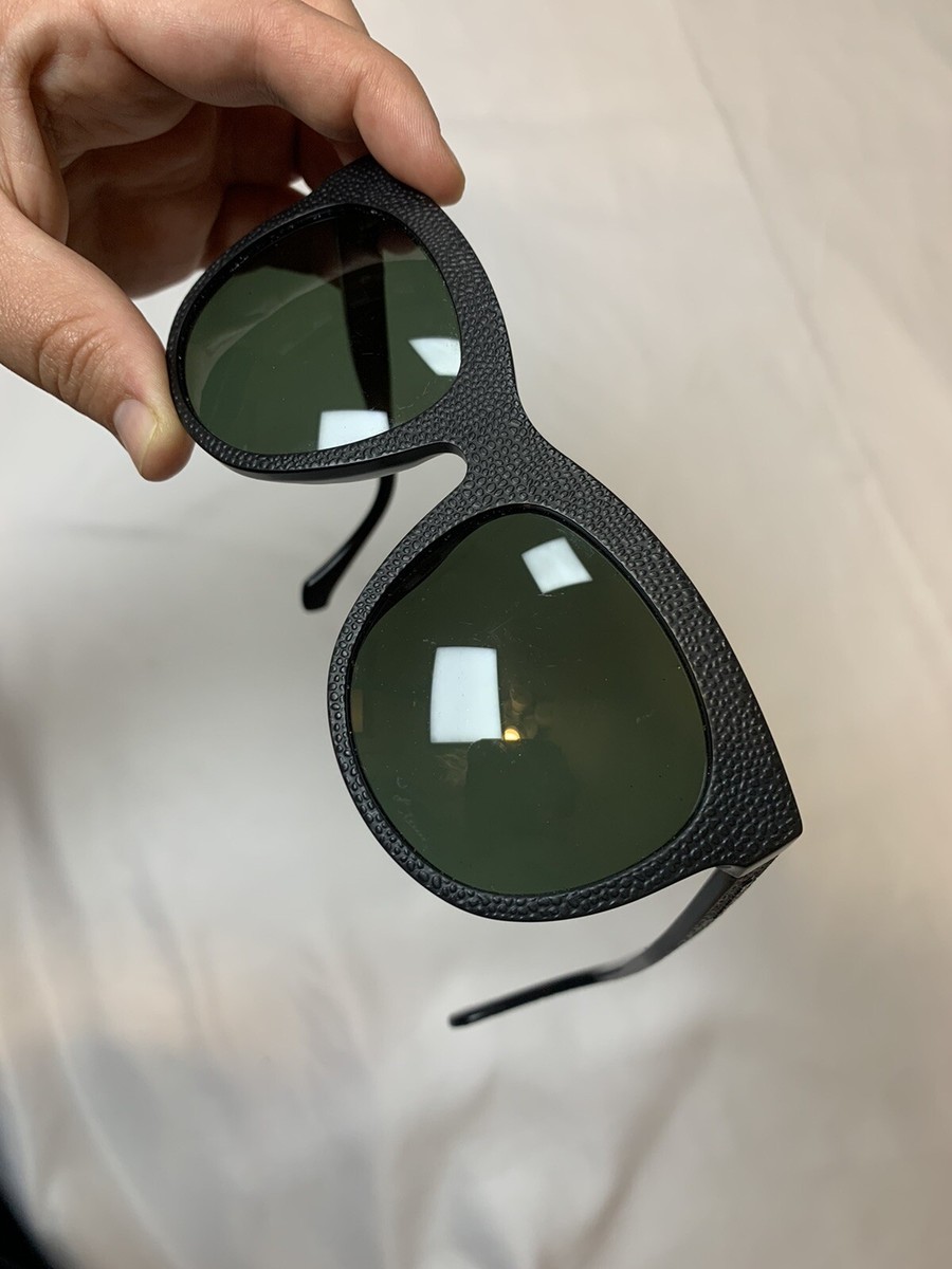 Balenciaga BA57 Sunglasses Textured Green Cat-Eye 56-17-140 Made in Italy Balenciaga Woman main image 2