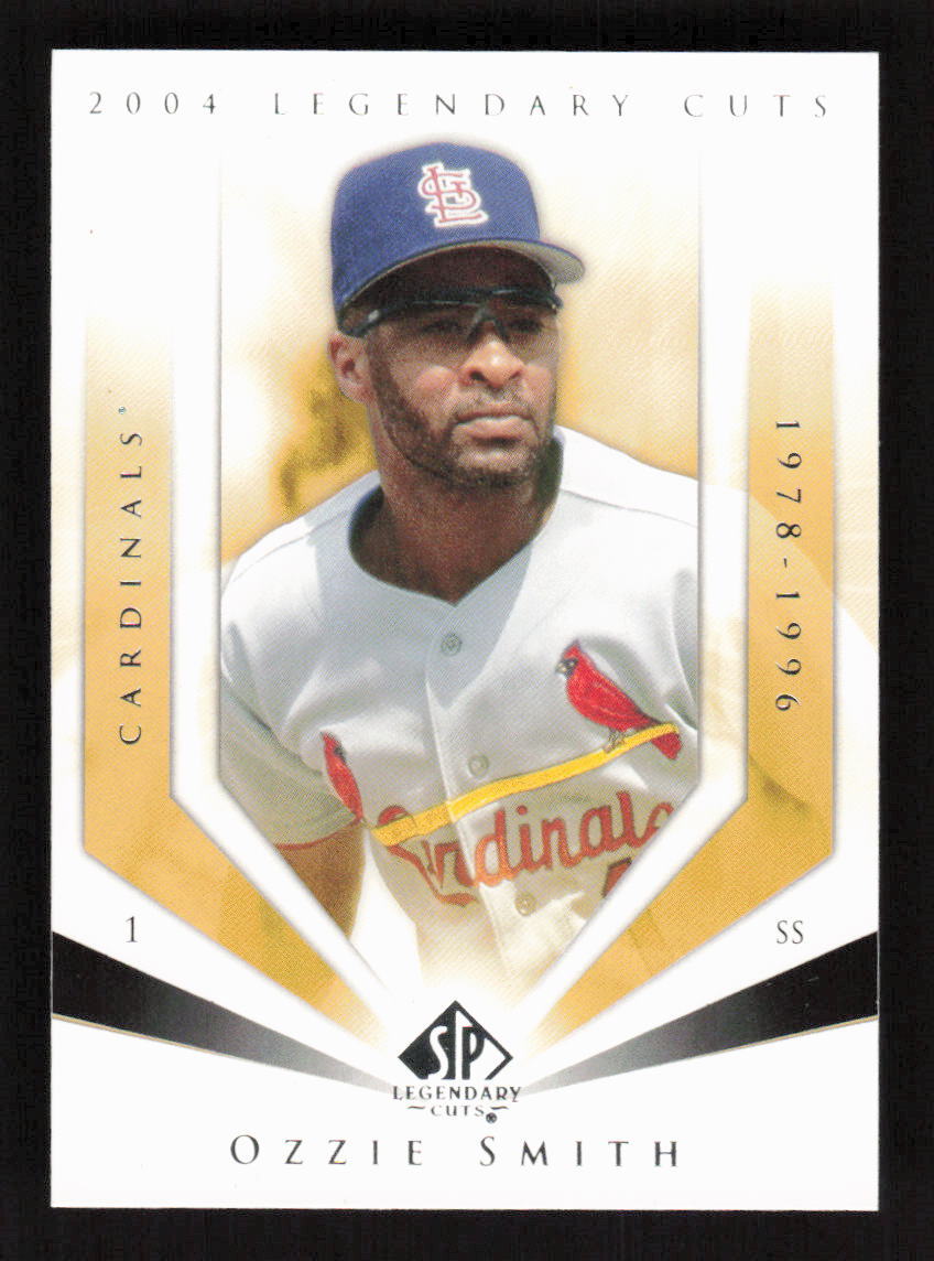 Ozzie smith 2004primecut サインカード Ozzie Smith 2004 SP