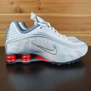 nike shox r4 plata