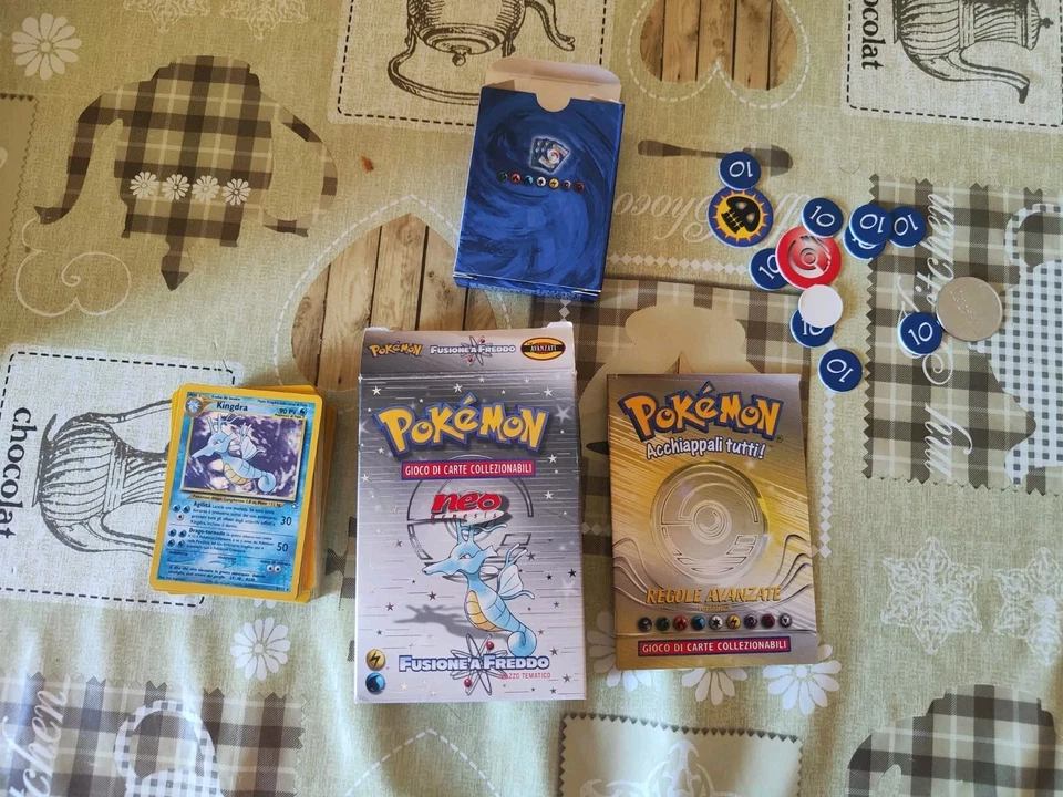pokemon vintage pack "Fusione a Freddo" Neo Genesis ITA - Immagine 3 di 4