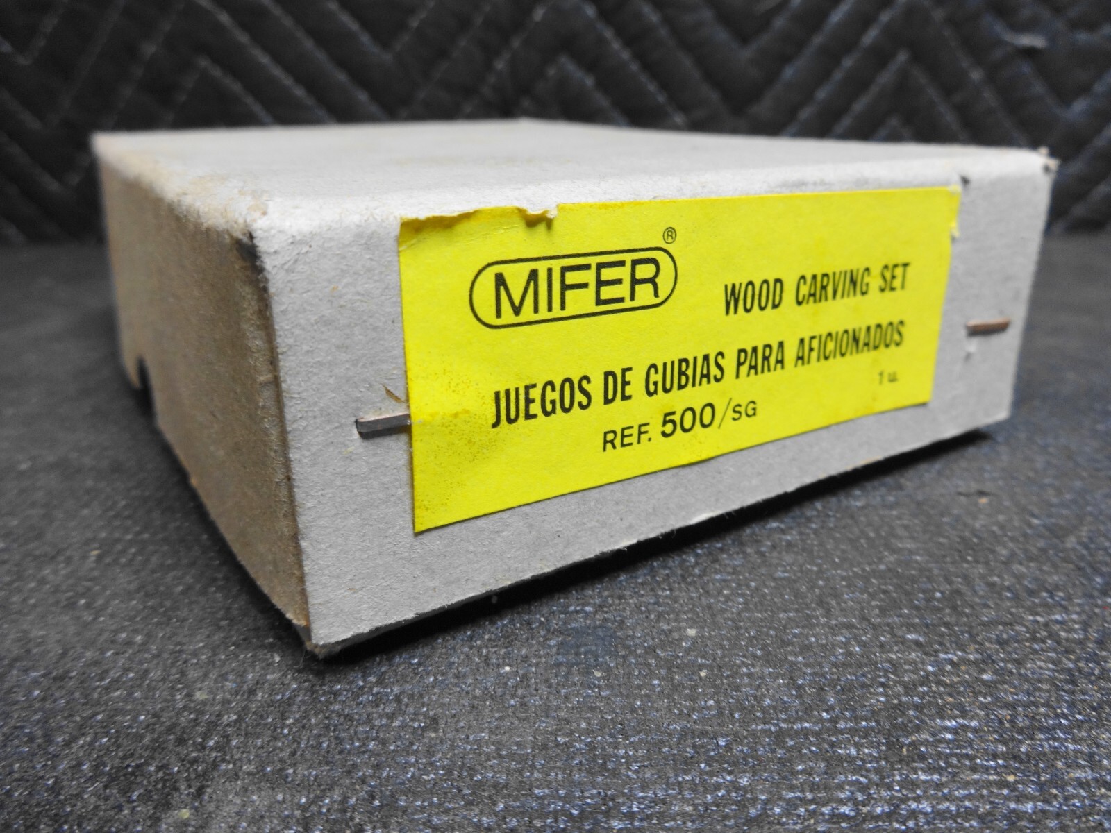 Vintage MIFER Wood Carving Chisels and Gouges 5 Piece Tool Set eBay