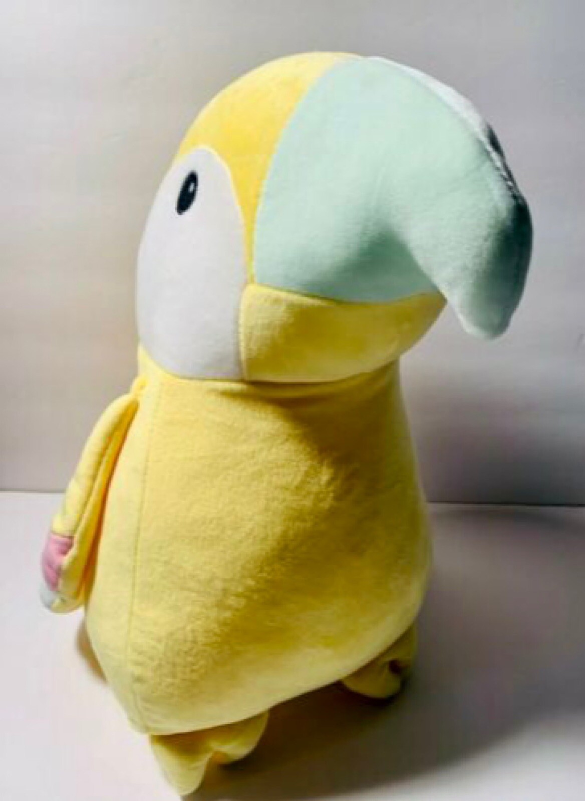 Daiso PARAKEET Super Soft Hug Pillow Plush Stuffed Toy (18" Yellow
