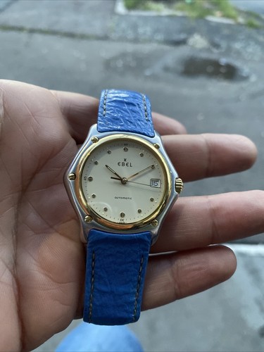 Orologio ebel 1911 automatic vintage watch Ebel Steel \u0026 Gold 18k | eBay