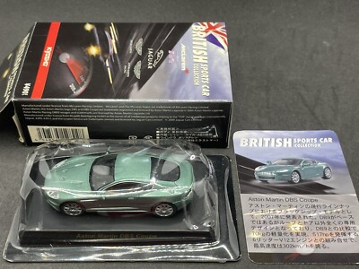 Kyosho 1/64 British sports car Aston Martin DBS Coupe Green