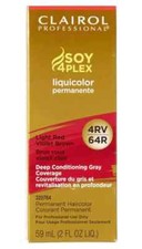 Clairol Soy4Plex 4RV/64R Light Red Violet Brown LiquiColor Permanent Hair Color