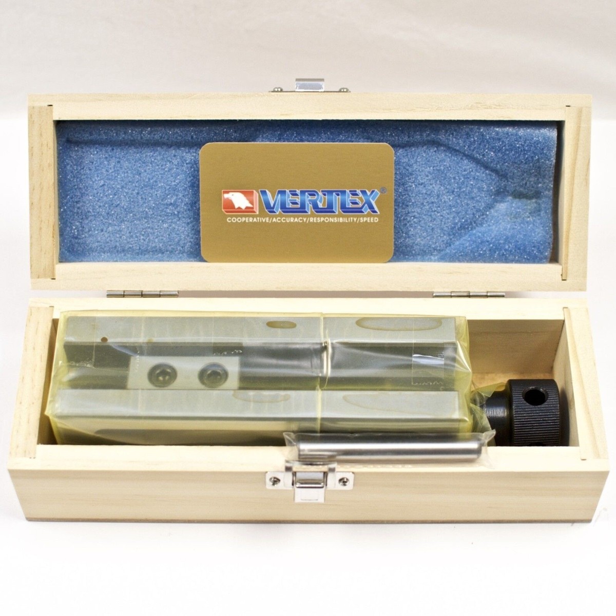YA−MAN IB-20SZJ VERTEX Toolmaker Vise VDV-20 Jaw Opening 60mm (2.36