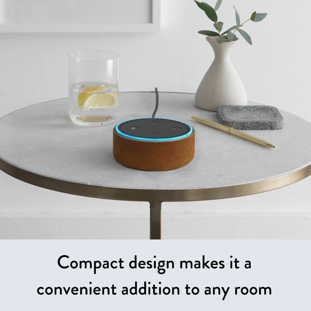 AMAZON ECHO DOT 2ND GEN. BLACK ALEXA VOICE CONTROL PERSONAL