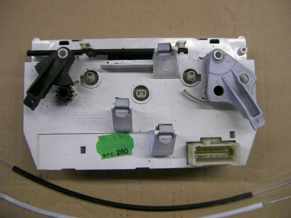 PEUGEOT 206 BEHR HEATING VENTILATION CONTROL PANEL FAN A/C OFF 2005 YEAR 99210  - Image 4 of 4