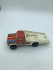 Tonka 1979 Vintage Rebel Racer Tow Truck Race Car Hauler Metal Pressed Steel