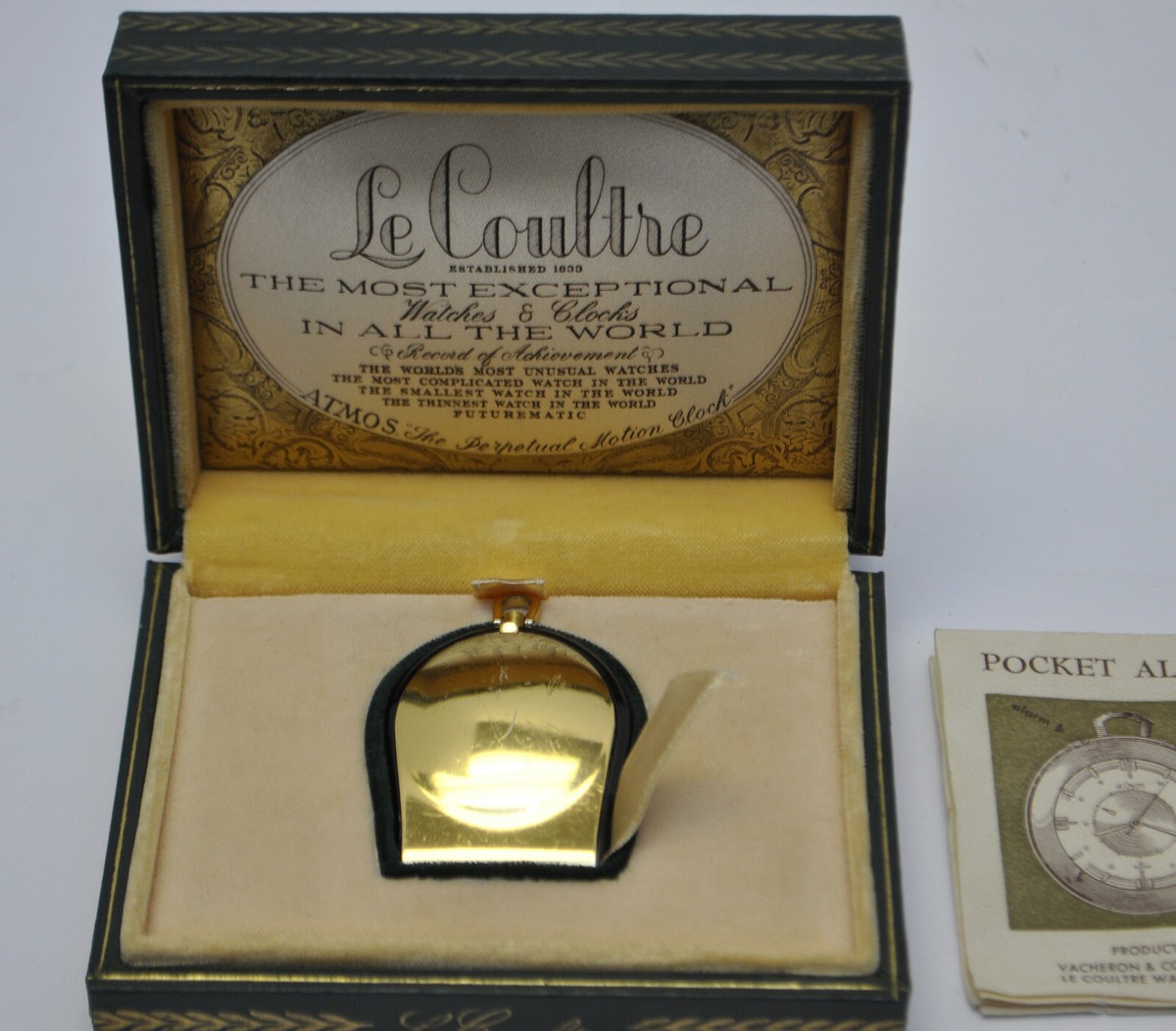 Jaeger-LeCoultre キャンドルホルダー付き置時計 不動品 ASM0041_39130533_JAEGER-