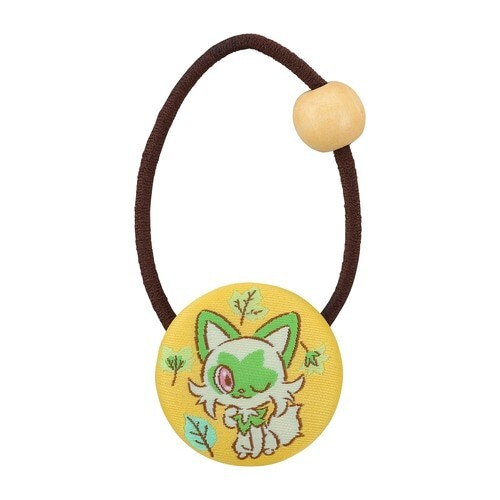 Pokemon Center Original Nya Nya! Sprigatito! Hair bands Yellow ver. 1 pc