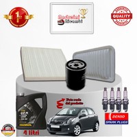 Inspektionskit Filter ÖL Kerzen FüR Toyota Yaris II 1.3 16V 64KW 87CV Von 2010