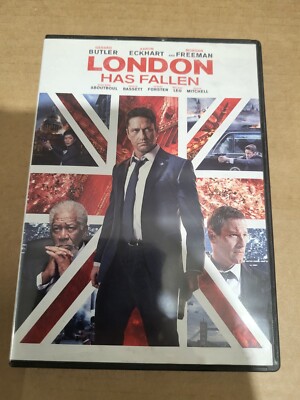 LONDON HAS FALLENDVD Gerard Butler Aaron Eckhart Morgan Freeman