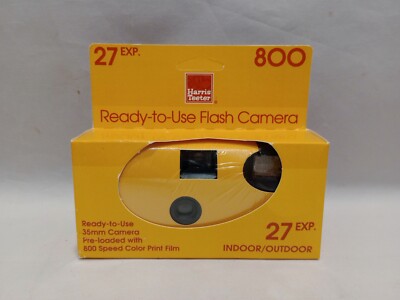 Harris Teeter Advertising Kodak Disposable Camera 27 Exp 800 New Sealed