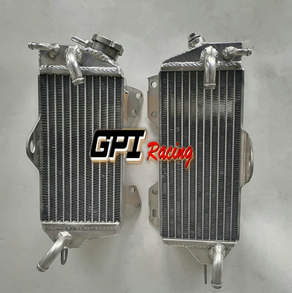 Radiador de aluminio Fit Kawasaki KX125 KX 125 2 tiempos 1992 1993 KX250 1990-1993 Foto 3 de 4