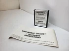 UNIVERSAL CHAOS & MANUAL FOR PAL ATARI 2600 & 2600+ PLUS RETRON 77 UNUSED