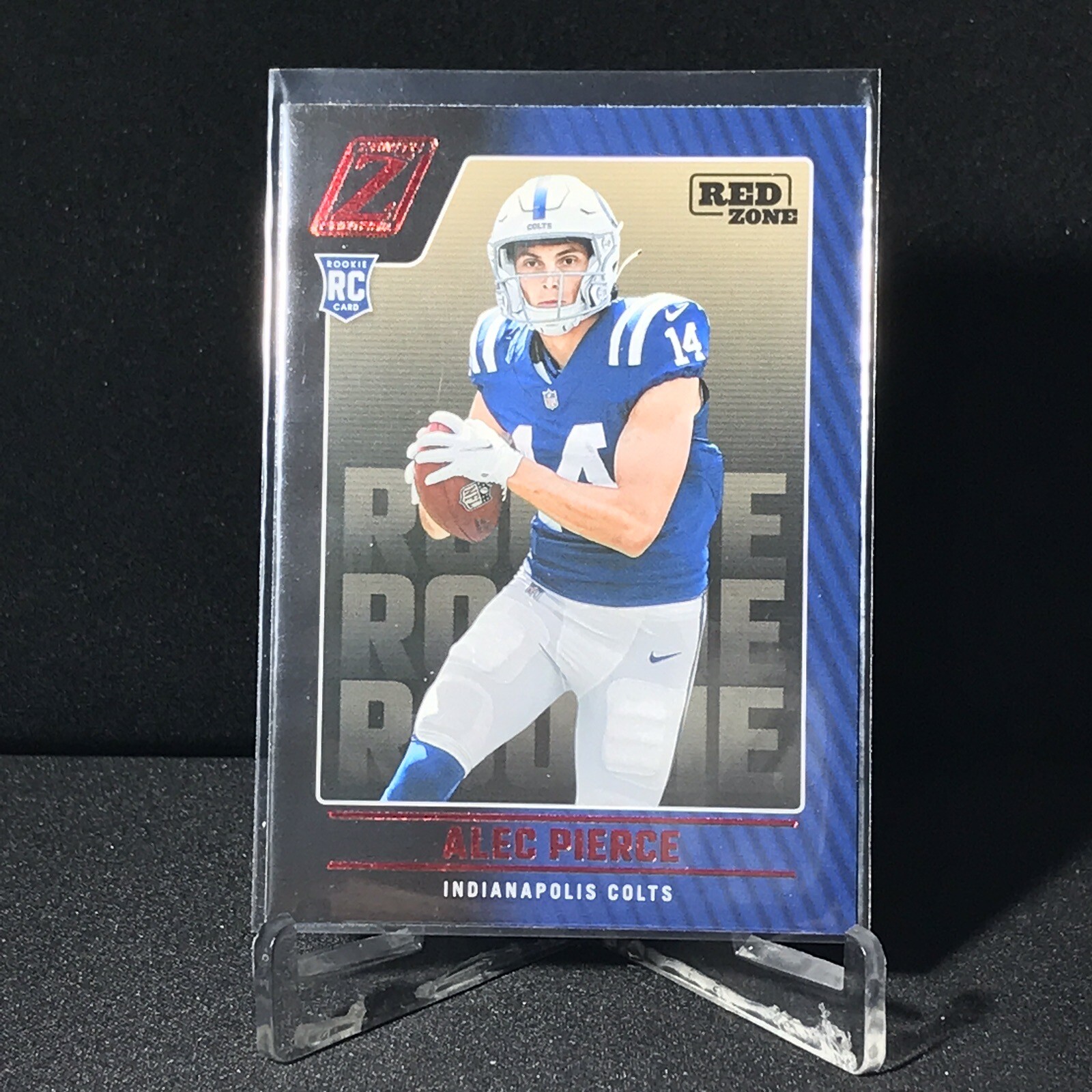 2022 Panini Zenith ALEC PIERCE Red Zone Rookie RC #121 Indianapolis Colts NFL