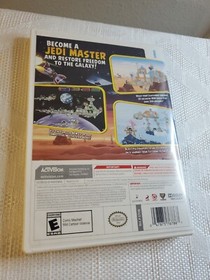 Angry Birds Star Wars (Nintendo Wii, 2013) Activision- ESRB video game NES 