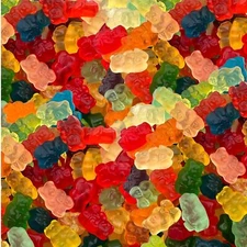 Gummy Bears Candy, Assorted Fruit Flavors, 1-Pound (Pack of 2)