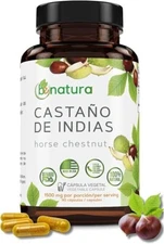 Castaño De Indias (Horse Chestnut Capsules) – 1500 mg per Serving, 90 Veggie Cap