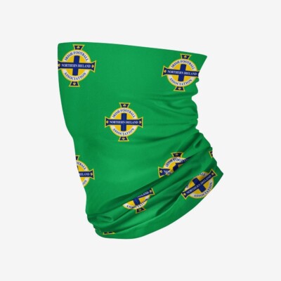 NORDIRLAND Fußball Schlauchschal Gesichtsmaske offizielle Mini Wappen GAWA Einheitsgröße
