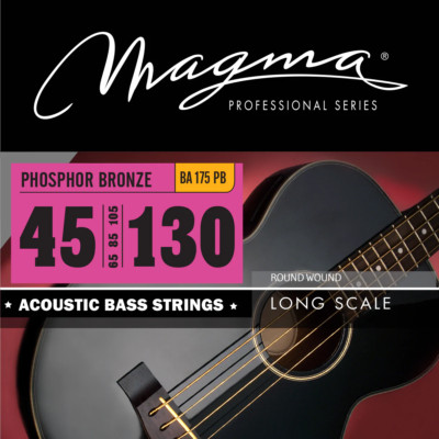 Magma Acoustic Bass 5 Strings Medium - Phosphor Bronze RW LS 34'' .045 - .130