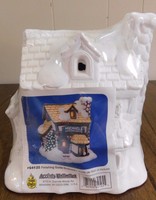 Vtg Wee Crafts Christmas Village House - 64125 Accents Unlimited Vtg Wee Crafts Christmas Village House - 64125 Accents Unlimited
