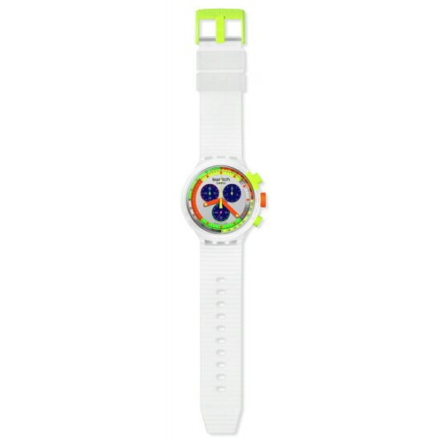 SWATCH BIG BOLD SWATCH NEON JELLY SB02K100 Wristwatch Oversize men's ladies - Picture 3 of 3