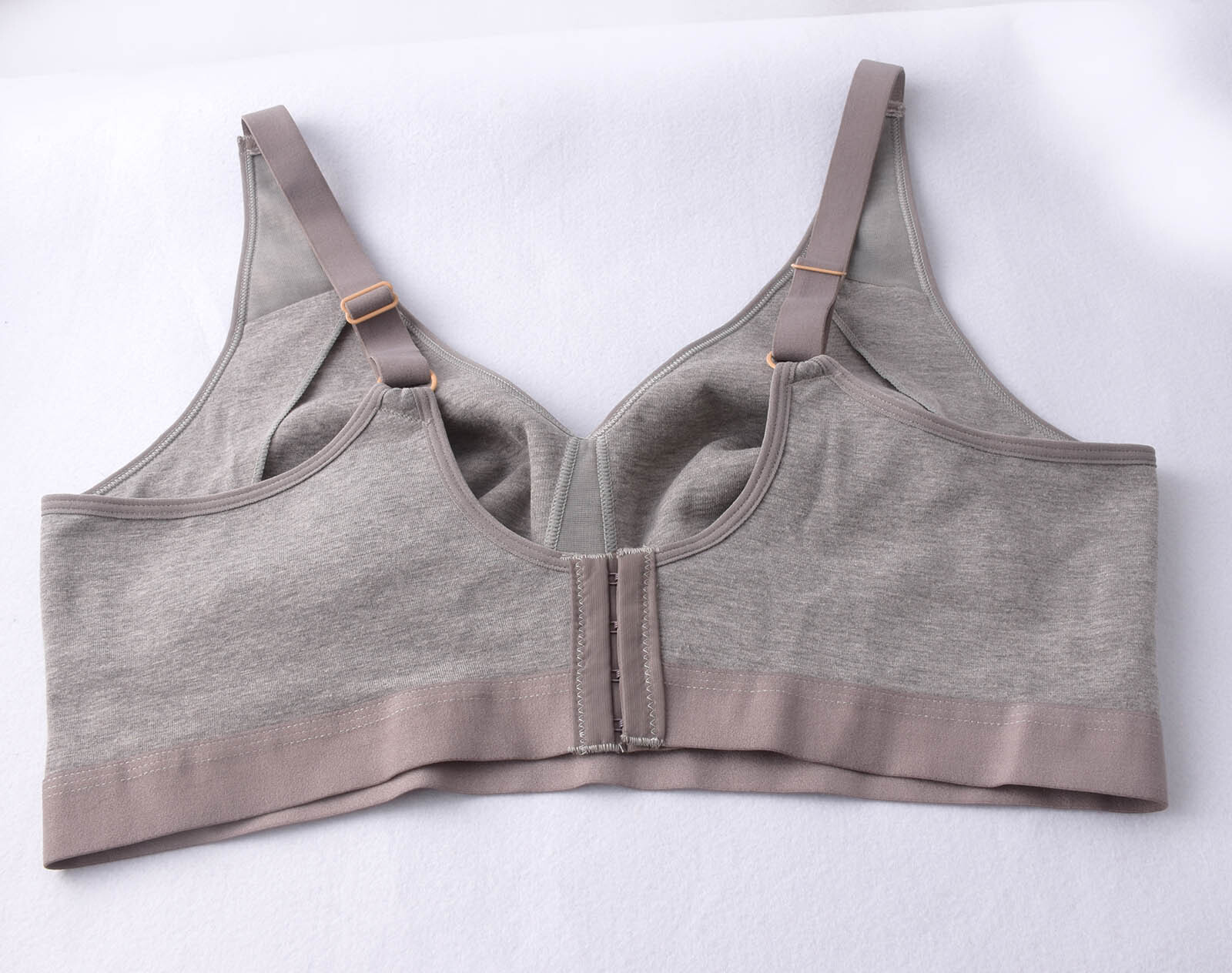 Wingslove Women's Front Closure Minimizer Bra Full Coverage Wirefree Comfort Bras Non Padded - Foto 9