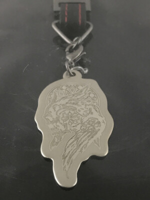 Final Fantasy XV SquareEnix Cafe Kings of Lucis Emblem Leather