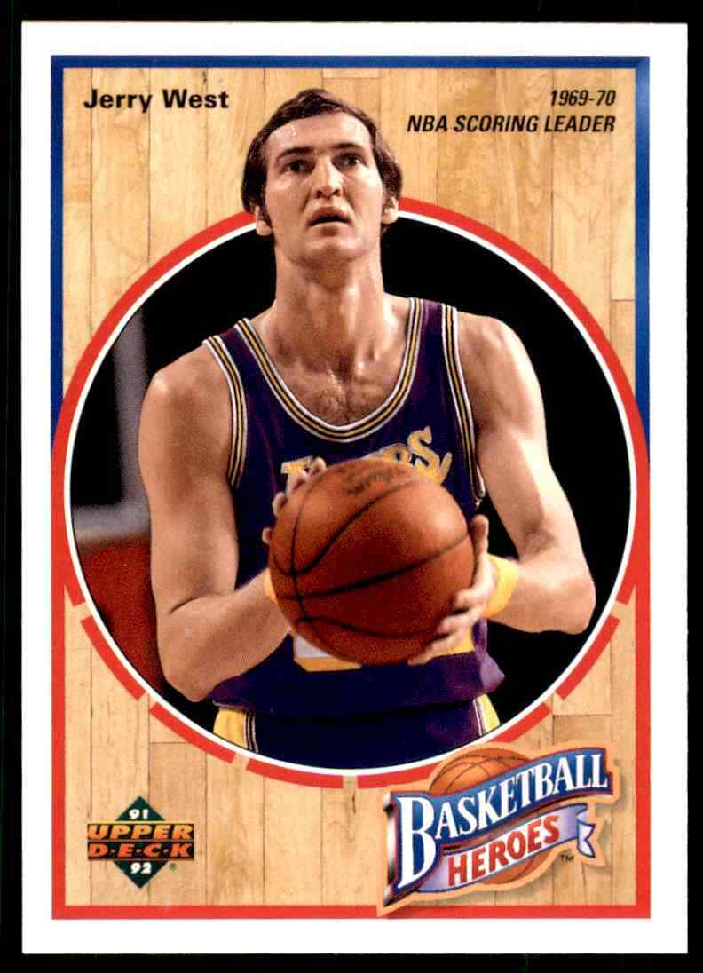 1991-92 Upper Deck Jerry West 1969-70 NBA Scoring Leader #4