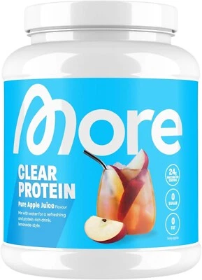 300 g MORE Clear Protein, Pure Apple Juice Protein Drink mit Whey Isolat