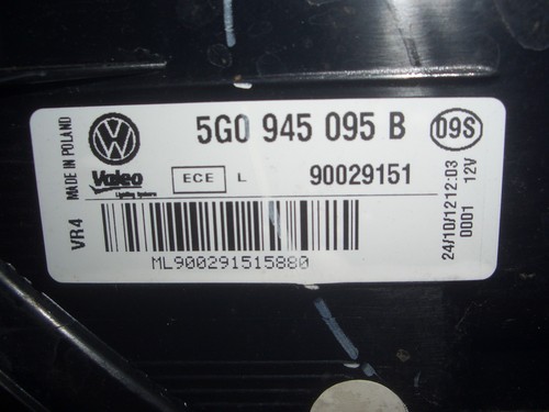 VW Golf 7 VII G5 Rücklicht links 5G0 945 095 B