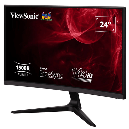 ViewSonic VX2418C 60,96 cm (24 Zoll) Gaming Monitor AMD FreeSync Premiun 1ms FHD - Bild 2 von 5