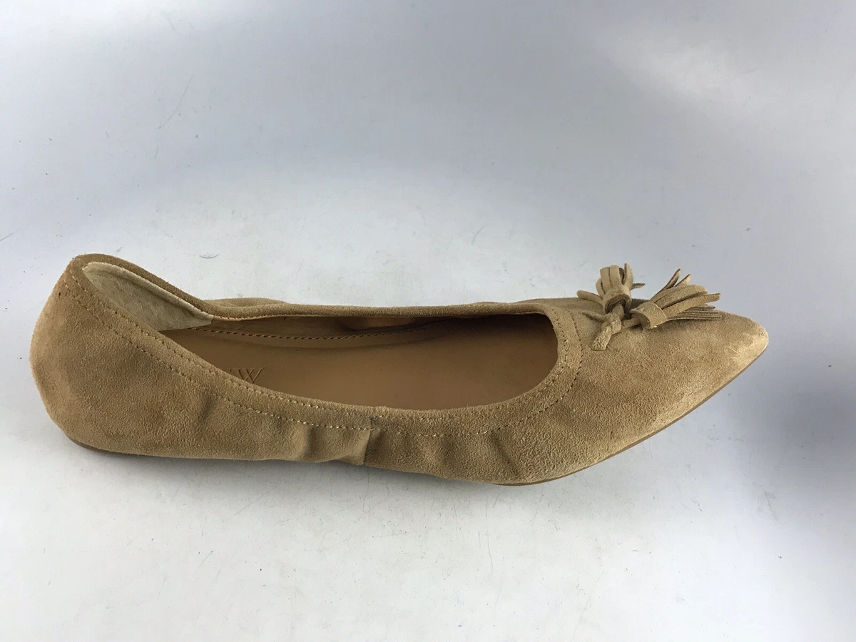 J.Crew Womens Sz 6 US Lottie Tassel Pointed Toe Slip On Ballet