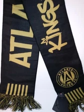 New Atlanta United Kings Become Legends Scarf Black  And Fan Towel MLS Soccer