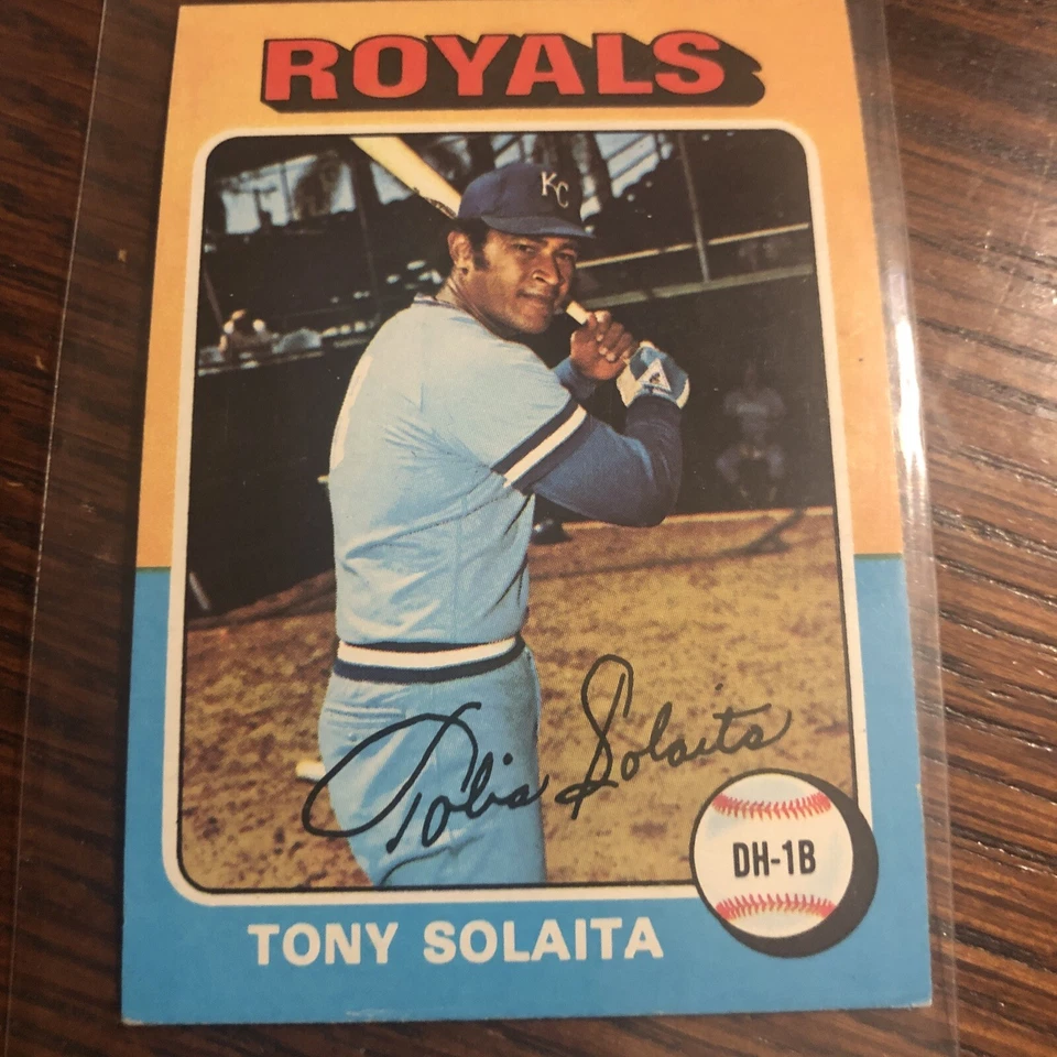 1975 Topps Minis #389 Tony Solaita (RC) Baseball Card Kansas City Royals - Image 3 of 4