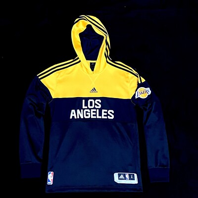 NEU Warm Up Adidas Rev30 Kobe LAKERS Hoodie Gr S NBA Trikot Basketball Jersey