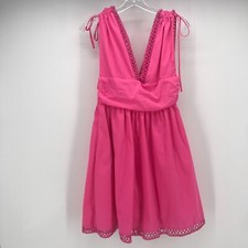 Shein Dress Pink Womens Small Fit & Flare Barbie Core VLV Rockabilly Pin Up