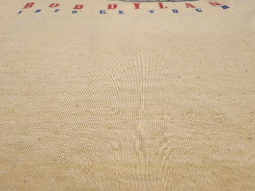 Authentic Vintage 1978 Bob Dylan US Tour T-Shirt Yellow Animals - Picture 11 of 19