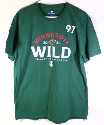 Kirill Kaprizov #97 Minnesota Wild 2025 NHL Stanley Cup Playoffs T