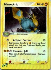 Manectric 9/109 Holo Rare Ruby & Sapphire Pokemon Lightly Played on eBay